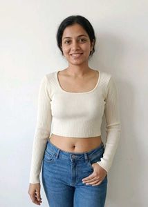 Zara Crop Top Size S/M Fixed Price