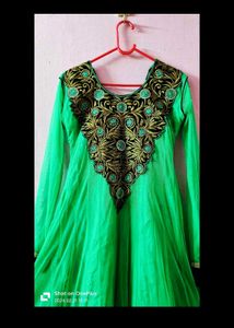 Beautiful Green Anarkali Suit 💚