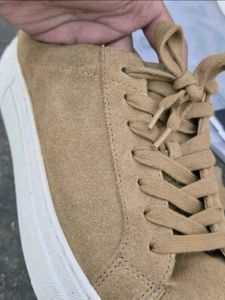 M&amp;S Autograph Suede Lace-Up Sneakers