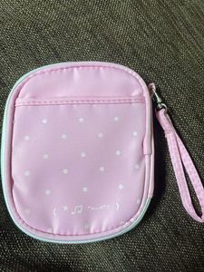 Cute Pink Strawberry Pouch