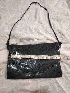 Croc Embossed real leather Bag