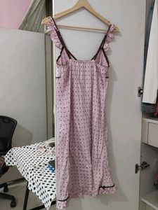 Pink Polka Dot Nightie