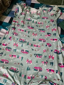 Cute Camper Print t shirt