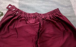 'Maroon Wide Leg Palazzo'❗❗