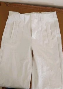combo blue waistcoat beige white trousers