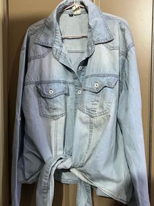 Light Wash Denim Shirt