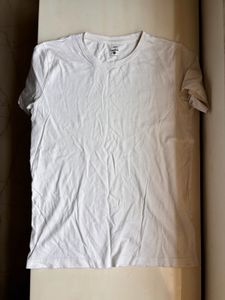 Classic White Cotton T-Shirt for Boys