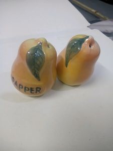 Salt And Pepper Jars Khurja Pottery