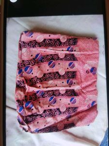 Pink Cotton Dress Material