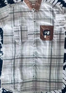 Men's Plaid Shirt &amp; Jeans full combo
