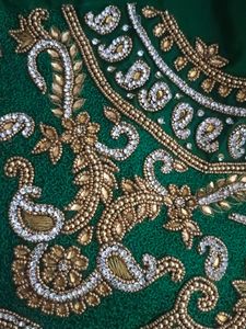 Maggam Work Blouse Unstitched