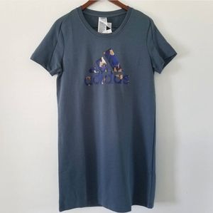 Adidas T-Shirt pattern logo t-shirt dress