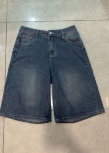 Vintage Wash Denim Shorts