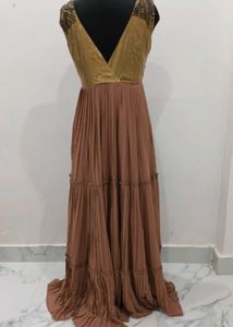 heavy gown...