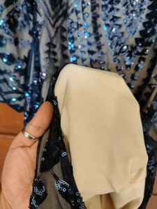 Sequin Off-Shoulder Mini Dress