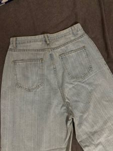 Light Wash Wide Leg Jeans