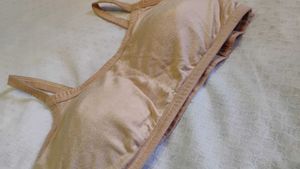 Comfortable Beige Padded Bra