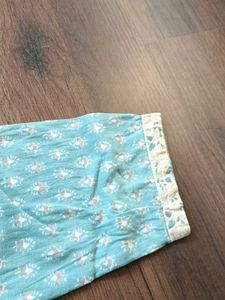 Light Blue Printed Kurta (xL)