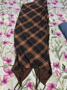 Chic Plaid Midi Dress