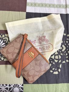 Coach Signature C Wristlet Pouch