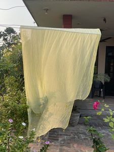 Elegant Light Yellow Dupatta