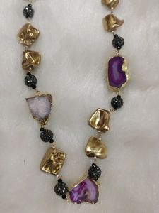 Mother Of Pearl Necklace Set