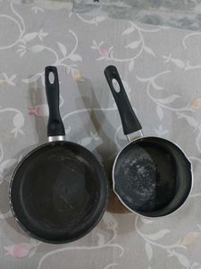 Used Non-Stick Frying &amp; Sauce Pan