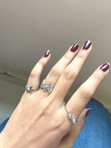Silver Rings Set