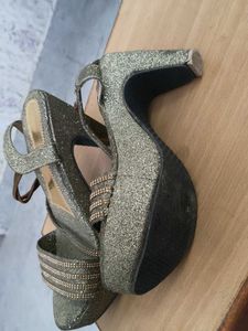 Sparkling Heeled Sandals