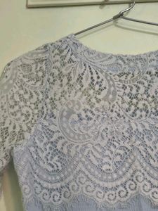 Elegant Lace Detail Top