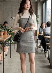 Plaid Mini Dress