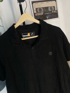 Timberland Black Polo T-Shirt