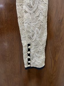 Sheer Lace Bolero Jacket