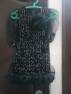 Sparkling Black Party Dress