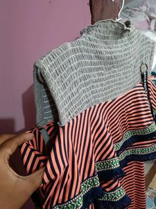 Striped Sleeveless Dress