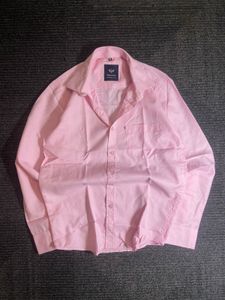 Men's Pink Long Sleeve Shirt