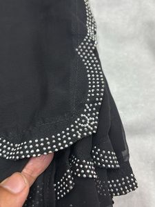 Elegant Black Saree
