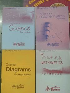 Science & Mathematics Formulae Books