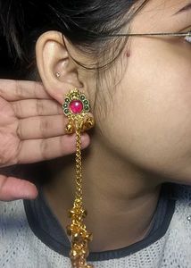 Kashmiri Elegant Dangle Earrings ✨