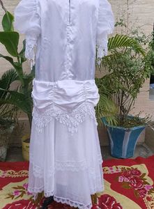 Elegant White Bridal Lehenga
