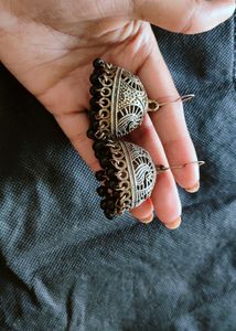 Oxidised Earrings