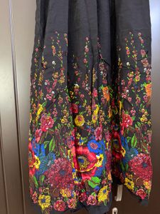 Boho Floral Smocked Halter Dress