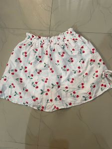 Cherry Print Shorts