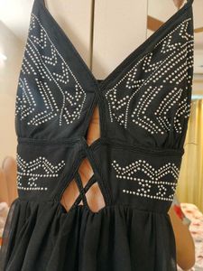 VERO MODA Black Silver eye catching Dress
