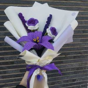 Handmade Crochet Flower Bouquet