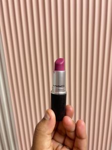 Vibrant Pink Lipstick Swatch