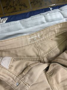 Women's Khaki Straight Leg Pants