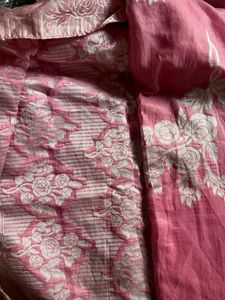 Floral Dress Material Traditional Saree