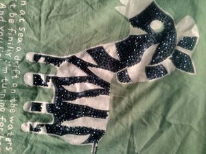 Cute Zebra Graphic T-Shirt