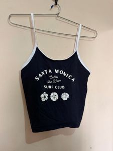 Santa Monica Surf Club Graphic Tank Top